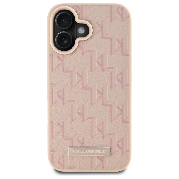 iTok webáruház - Karl Lagerfeld Karl Lagerfeld Hot Stamp MagSafe iPhone 16 tok (rózsaszín) 3 Karl Lagerfeld Hot Stamp Magsafe iPhone 16 Case (rózsaszín)