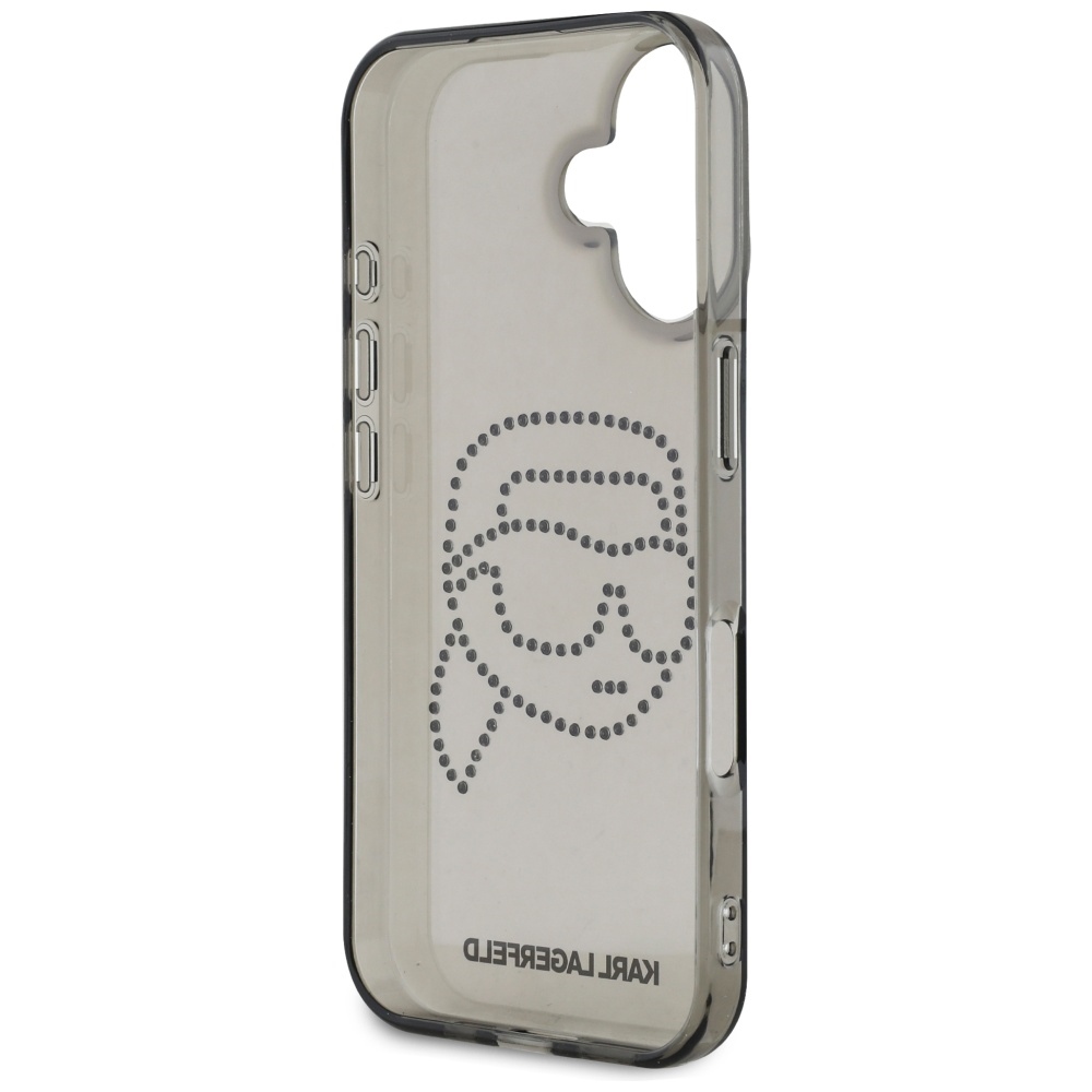 iTok webáruház - Karl Lagerfeld Karl Lagerfeld IML Rhinestones Karl Head tok iPhone 16-hoz, fekete 7 Karl Lagerfeld IML Rhinestones Karl Head Case for iPhone 16 Black