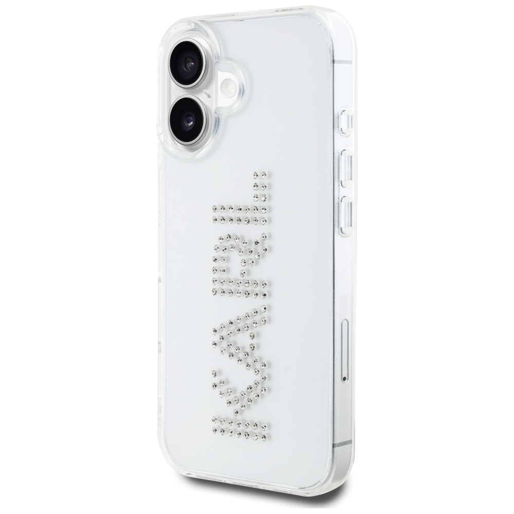 iTok webáruház - Karl Lagerfeld Karl Lagerfeld IML Rhinestones Logo iPhone 16 tok (átlátszó) 2 Karl Lagerfeld IML Rhinestones Logo iPhone 16 Case (átlátszó)
