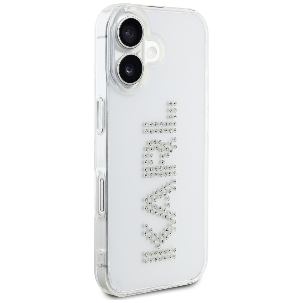 iTok webáruház - Karl Lagerfeld Karl Lagerfeld IML Rhinestones Logo iPhone 16 tok (átlátszó) 4 Karl Lagerfeld IML Rhinestones Logo iPhone 16 Case (átlátszó)