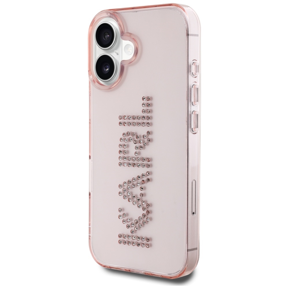 iTok webáruház - Karl Lagerfeld Karl Lagerfeld IML Rhinestones Logo tok iPhone 16 készülékhez (rózsaszín) 2 Karl Lagerfeld IML Rhinestones Logo iPhone 16 Case (rózsaszín)