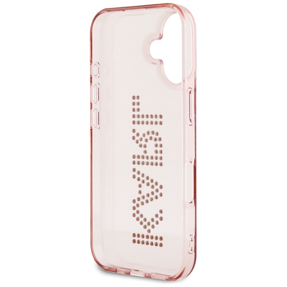 iTok webáruház - Karl Lagerfeld Karl Lagerfeld IML Rhinestones Logo tok iPhone 16 készülékhez (rózsaszín) 7 Karl Lagerfeld IML Rhinestones Logo iPhone 16 Case (rózsaszín)