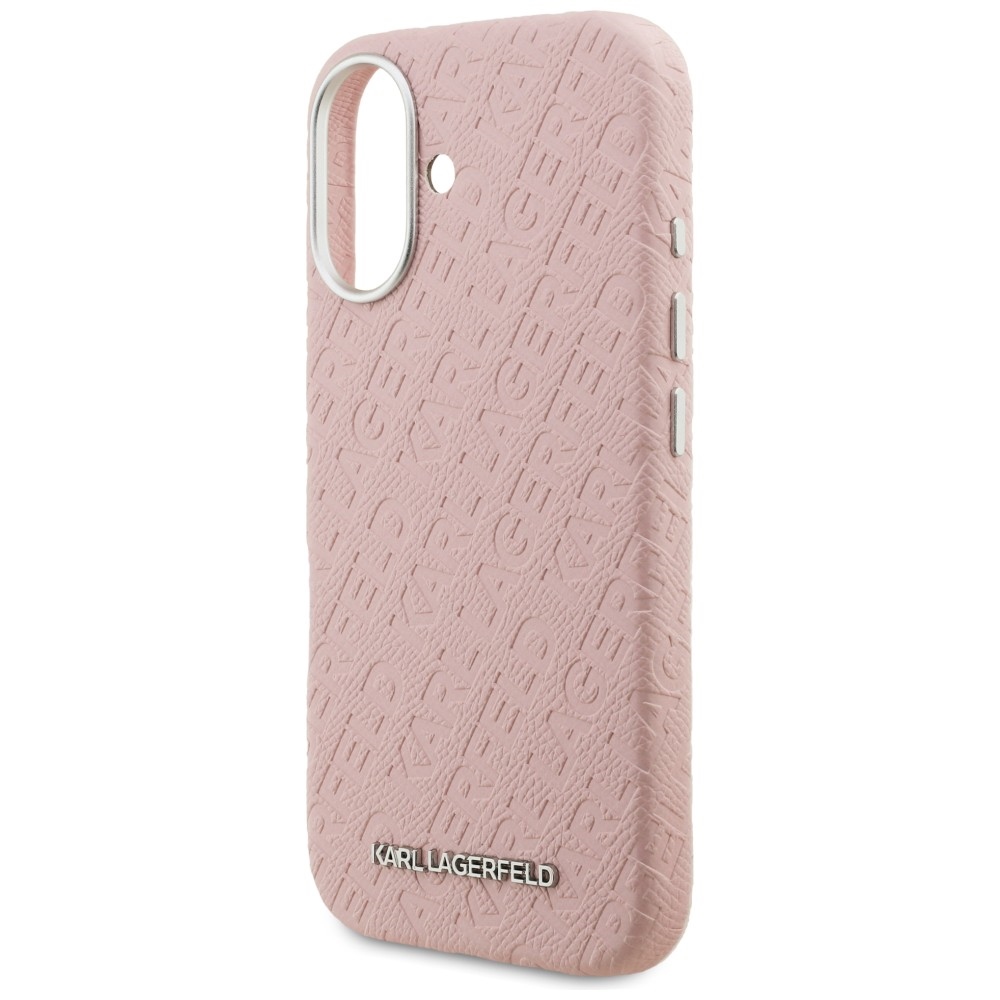 iTok webáruház - Karl Lagerfeld Karl Lagerfeld FW Stamped Karl MagSafe tok iPhone 16 készülékhez (rózsaszín) 6 Karl Lagerfeld FW Stamped Karl MagSafe iPhone 16 Case (rózsaszín)