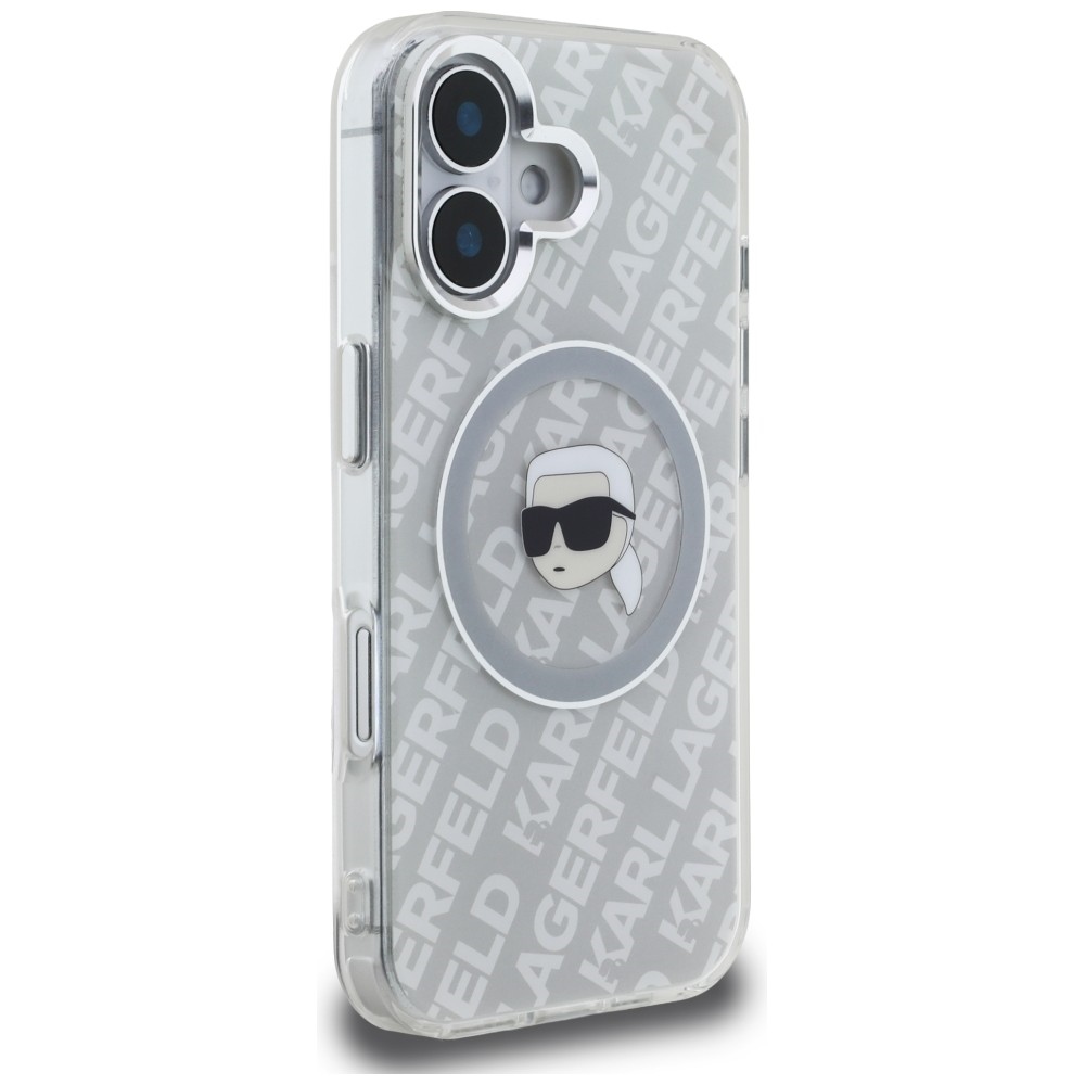 iTok webáruház - Karl Lagerfeld Karl Lagerfeld IML Karl Head Logo MagSafe tok iPhone 16-hoz (szürke) 4 Karl Lagerfeld IML Karl Head Logo MagSafe Case for iPhone 16 (szürke)