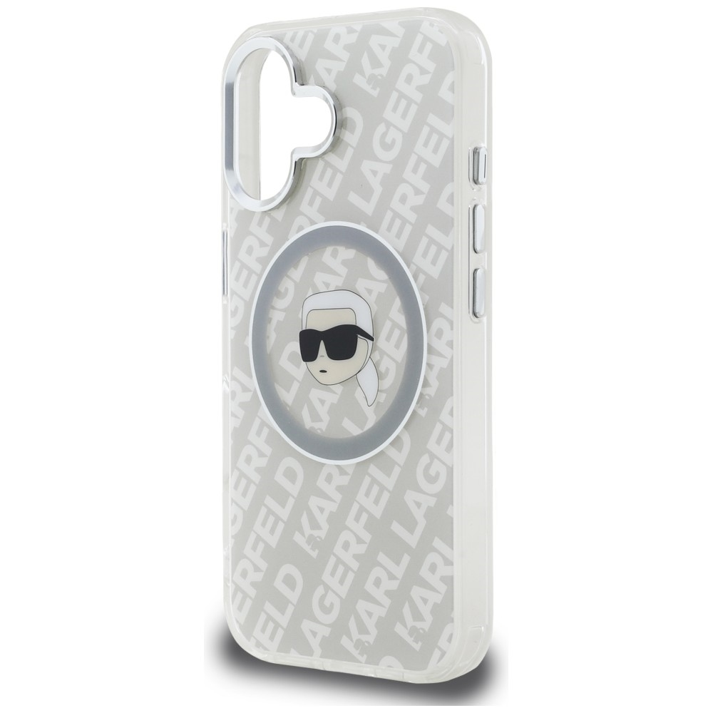 iTok webáruház - Karl Lagerfeld Karl Lagerfeld IML Karl Head Logo MagSafe tok iPhone 16-hoz (szürke) 6 Karl Lagerfeld IML Karl Head Logo MagSafe Case for iPhone 16 (szürke)