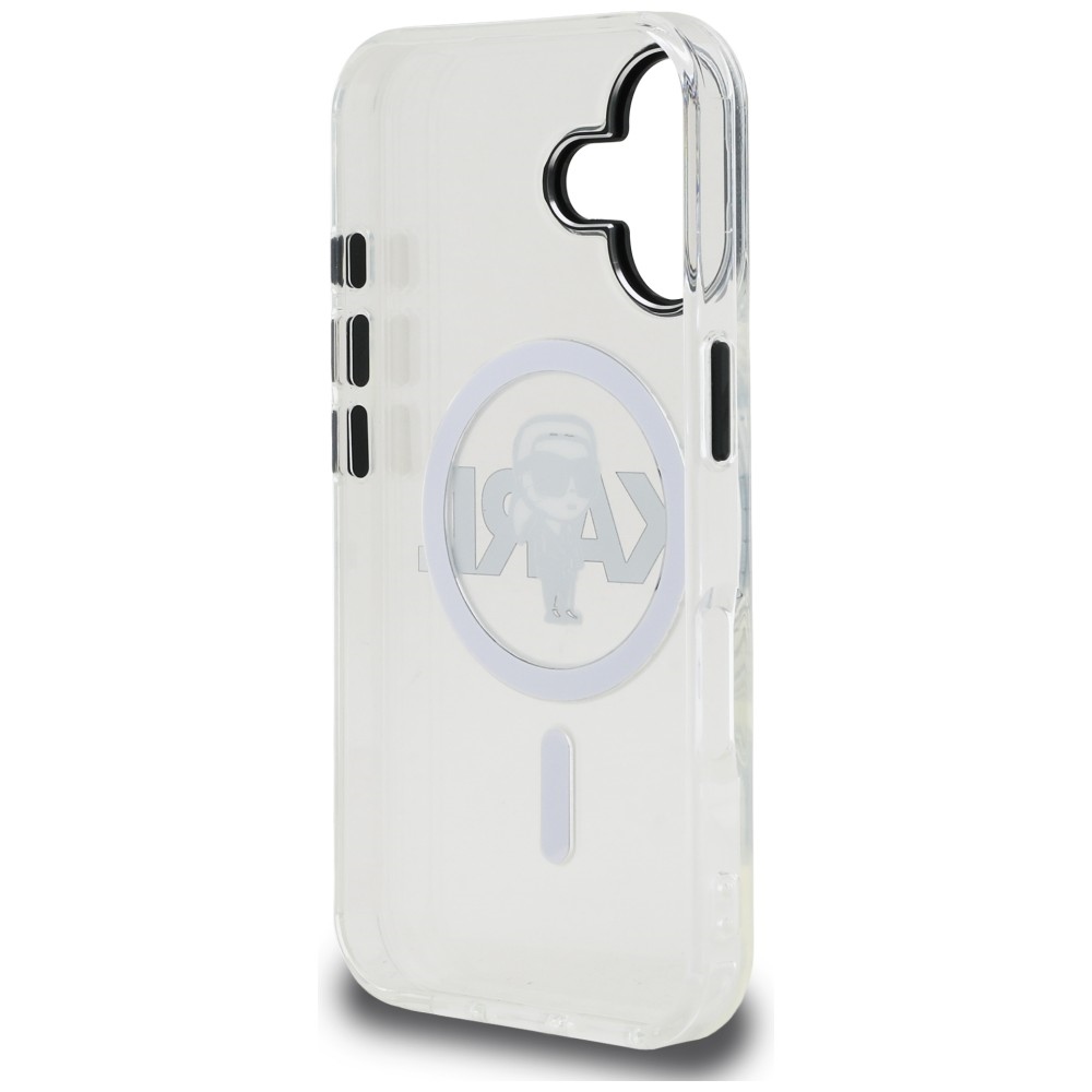 iTok webáruház - Karl Lagerfeld Karl Lagerfeld IML Karl Sketch Logo MagSafe tok iPhone 16-hoz (átlátszó) 7 Karl Lagerfeld IML Karl Sketch Logo MagSafe Case for iPhone 16 (átlátszó)