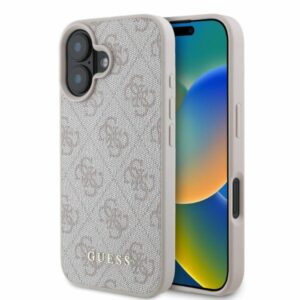 Guess 4G Classic tok iPhone 16 készülékhez (rózsaszín)