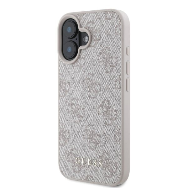iTok webáruház - Guess Guess 4G Classic tok iPhone 16 készülékhez (rózsaszín) 2 Guess 4G Classic iPhone 16 Case (rózsaszín)