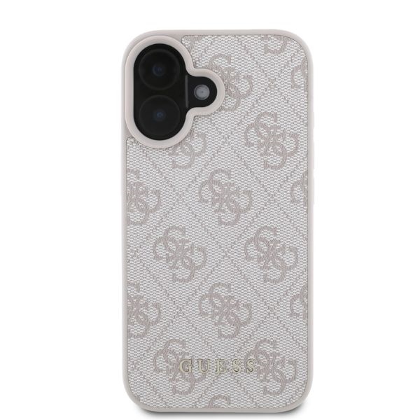 iTok webáruház - Guess Guess 4G Classic tok iPhone 16 készülékhez (rózsaszín) 3 Guess 4G Classic iPhone 16 Case (rózsaszín)