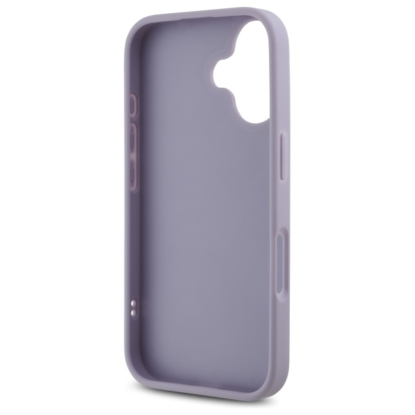 iTok webáruház - Guess Guess Quilted Metal Logo tok iPhone 16-hoz (világoslila) 7 Guess Quilted Metal Logo case for iPhone 16 (világoslila)