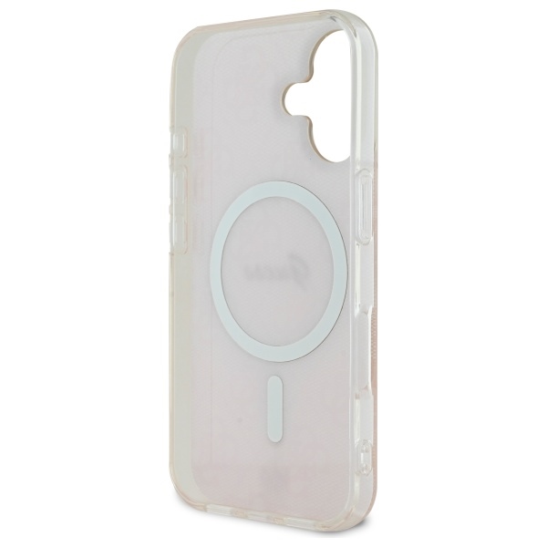 iTok webáruház - Guess Guess IML 4G MagSafe iPhone 16 tok (rózsaszín) 7 Guess IML 4G MagSafe iPhone 16 Case (rózsaszín)
