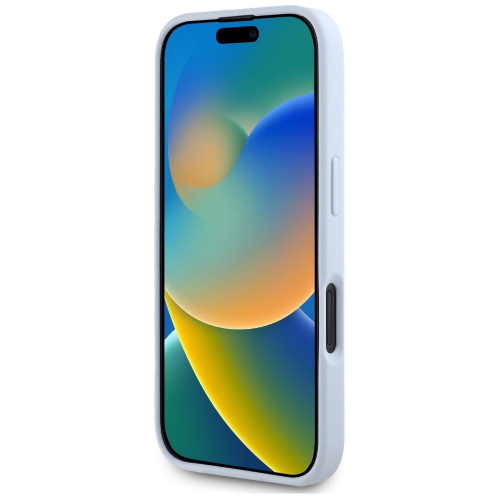 iTok webáruház - Guess Guess Grained Big 4G Logo Small Classic Logo tok iPhone 16 készülékhez (kék) 5 Guess Grained Big 4G Logo Small Classic Logo case for iPhone 16 (kék)