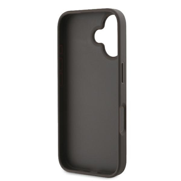 iTok webáruház - Guess Guess 4G Big Logo tok iPhone 16-hoz (barna) 7 Guess 4G Big Logo Case for iPhone 16 (barna)