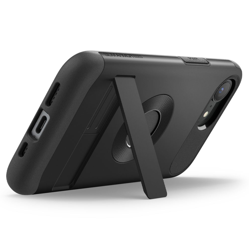 iTok webáruház - Spigen Spigen Slim Armor Mag tok iPhone 16e / 17e készülékhez (fekete) 6 Spigen Slim Armor MagSafe Case for iPhone 16e / 17e (fekete)