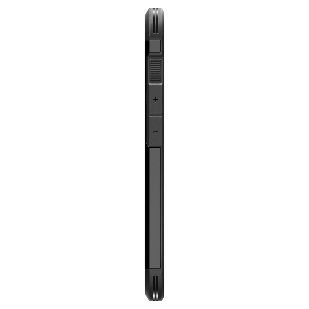 iTok webáruház - Spigen Spigen Tough Armor tok MagSafe-funkcióval és állvánnyal iPhone 16e / 17e készülékhez (fekete) 6 Spigen Tough Armor Case with MagSafe for iPhone 16e / 17e with Stand (fekete)