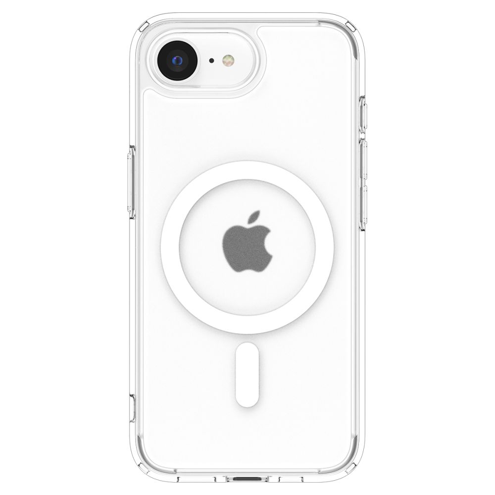 iTok webáruház - Spigen Spigen Ultra Hybrid MagSafe tok iPhone 16e / 17e készülékhez (fehér, áttetsző) 2 Spigen Ultra Hybrid MagSafe Case for iPhone 16e / 17e (fehér, áttetsző)