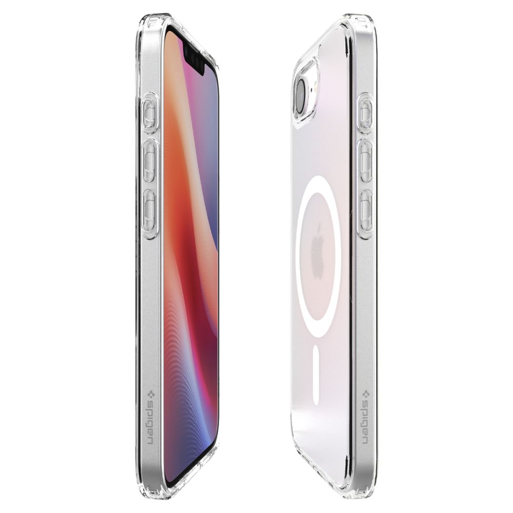 iTok webáruház - Spigen Spigen Ultra Hybrid MagSafe tok iPhone 16e / 17e készülékhez (fehér, áttetsző) 7 Spigen Ultra Hybrid MagSafe Case for iPhone 16e / 17e (fehér, áttetsző)