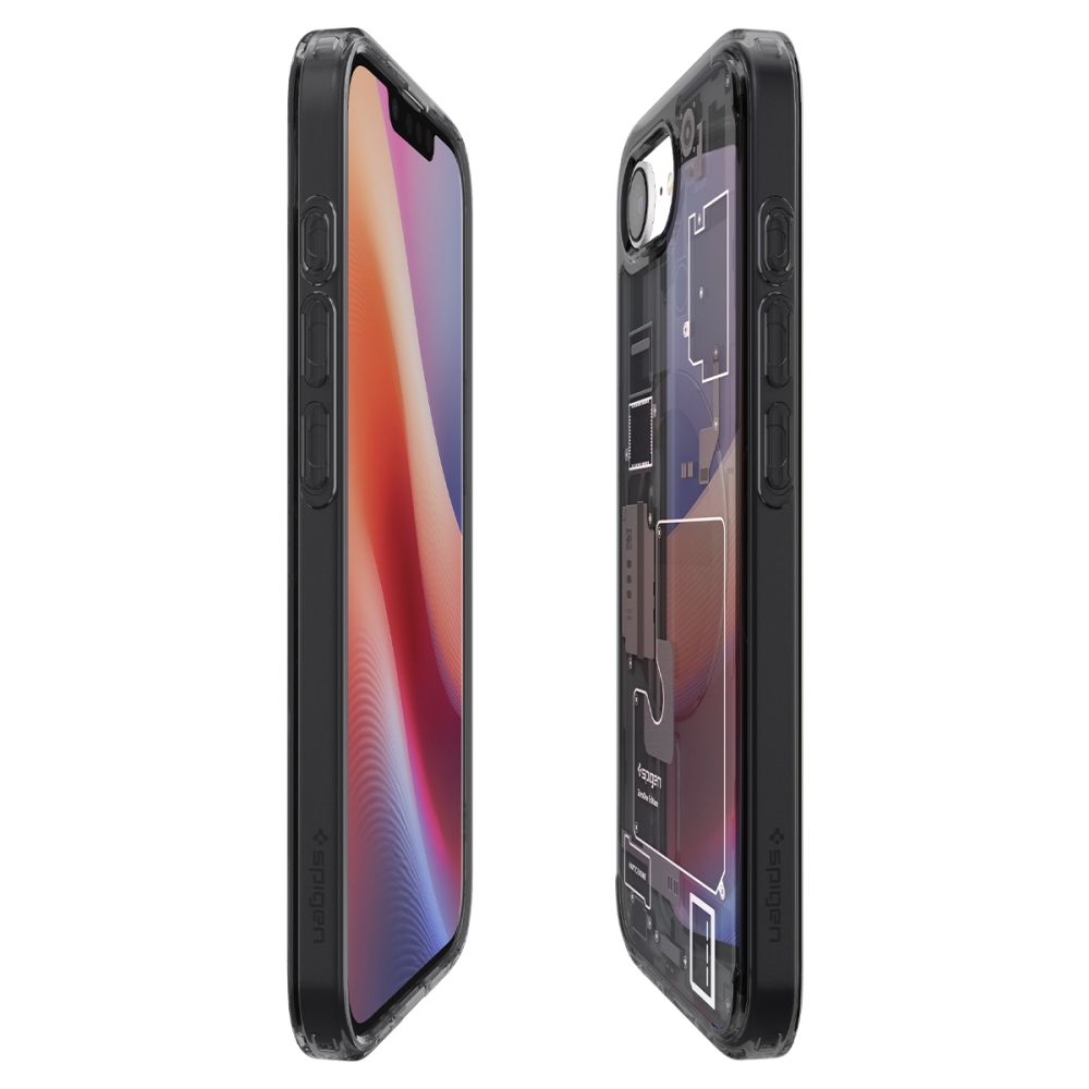 iTok webáruház - Spigen Spigen Ultra Hybrid MagSafe tok iPhone 16e / 17e készülékhez – Zero One (fekete) 7 Spigen Ultra Hybrid MagSafe Case for iPhone 16e / 17e Zero One (fekete)