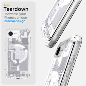Spigen Ultra Hybrid MagSafe tok iPhone 16e / 17e Zero One (fehér)
