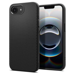 Spigen Liquid Air tok iPhone 16e / 17e (matt fekete)