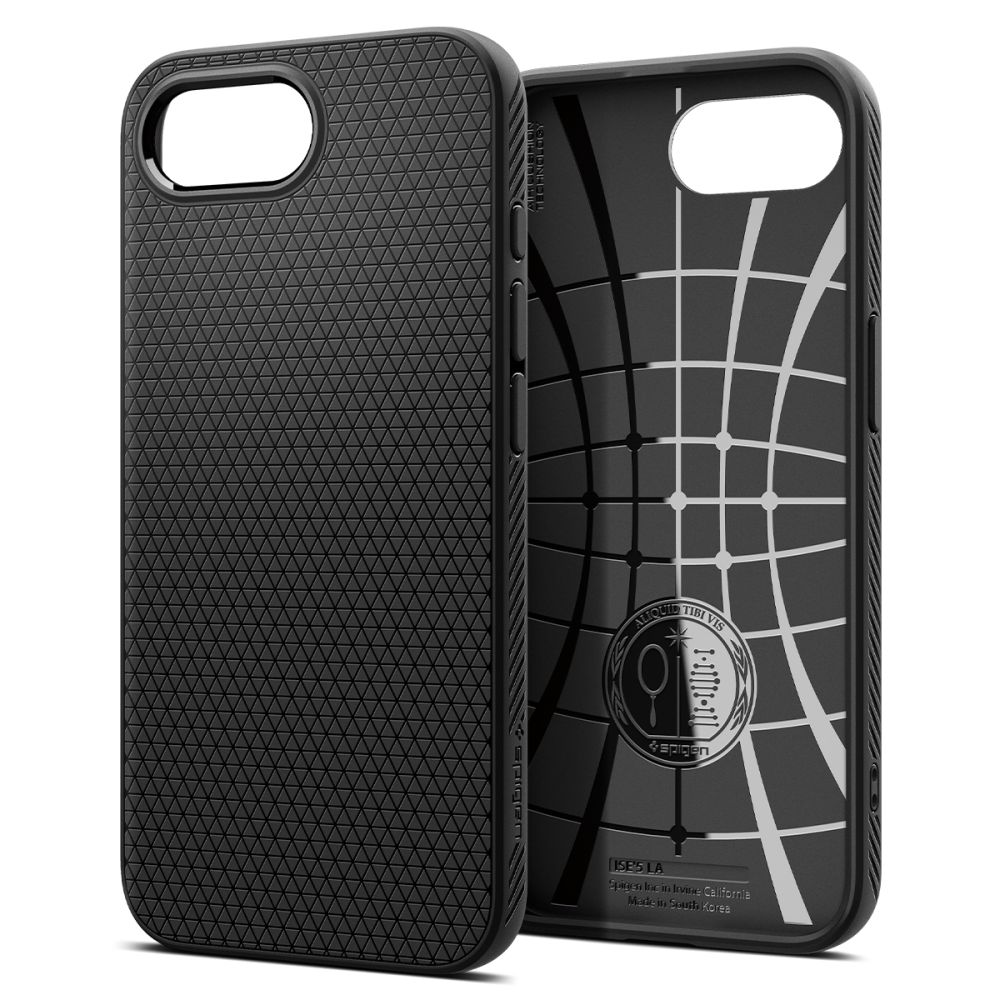 iTok webáruház - Spigen Spigen Liquid Air tok iPhone 16e / 17e (matt fekete) 2 Spigen Liquid Air Case for iPhone 16e / 17e (matt fekete)