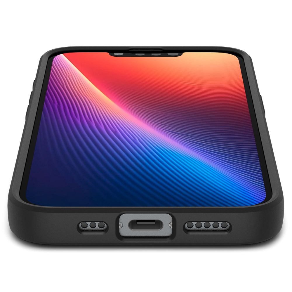 iTok webáruház - Spigen Spigen Liquid Air tok iPhone 16e / 17e (matt fekete) 8 Spigen Liquid Air Case for iPhone 16e / 17e (matt fekete)