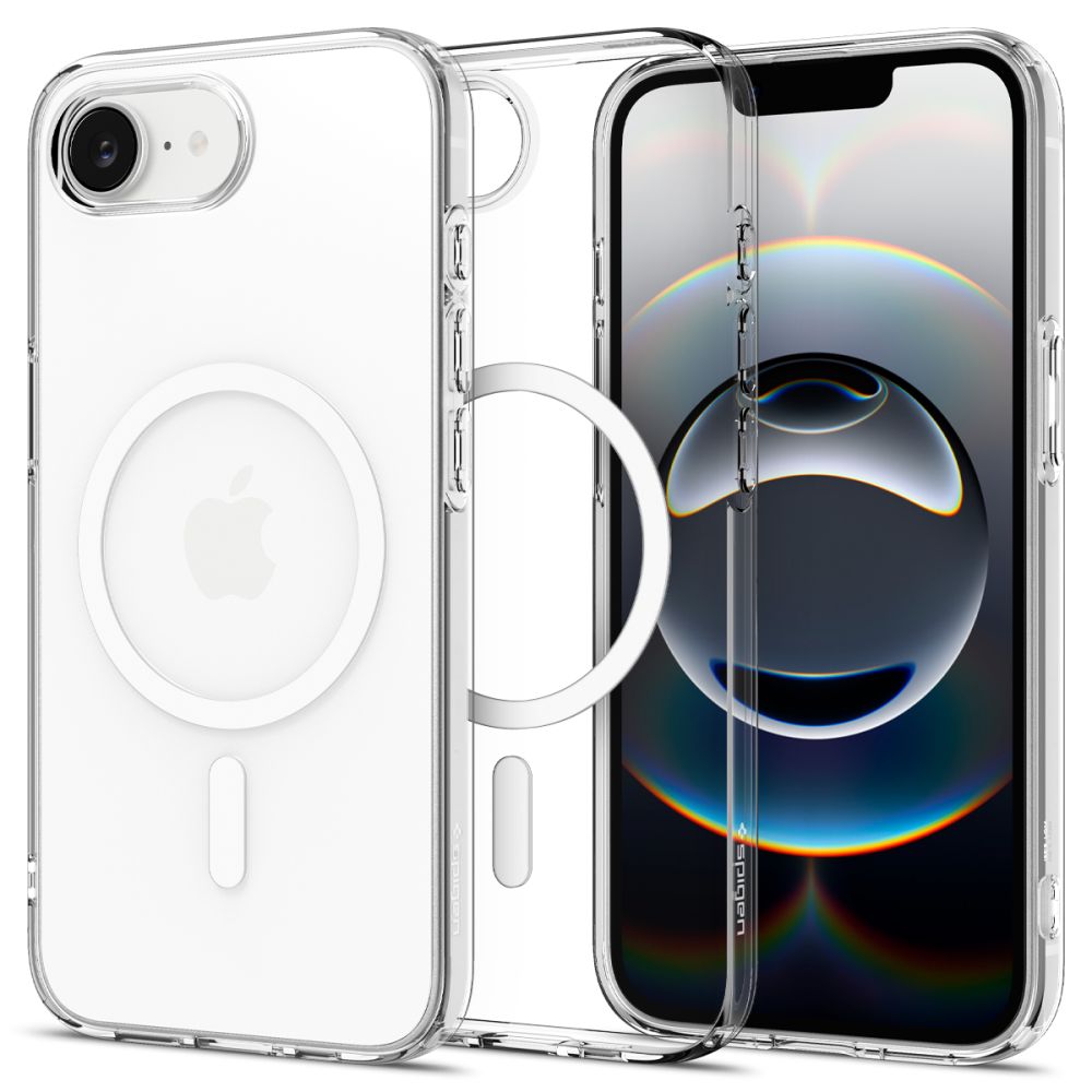 iTok webáruház - Spigen Spigen Liquid Crystal Mag MagSafe tok iPhone 16e / 17e készülékhez (átlátszó) 1 Spigen Liquid Crystal Mag MagSafe Case for iPhone 16e / 17e (átlátszó)