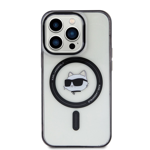 iTok webáruház - Karl Lagerfeld Karl Lagerfeld IML Choupette's Head MagSafe tok iPhone 15 Pro készülékhez (átlátszó) 1 Karl Lagerfeld IML Choupette's Head MagSafe case for iPhone 15 Pro (átlátszó)