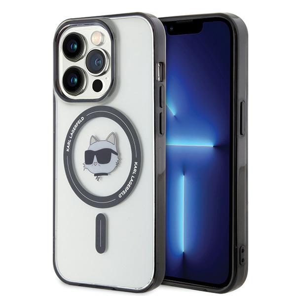 iTok webáruház - Karl Lagerfeld Karl Lagerfeld IML Choupette's Head MagSafe tok iPhone 15 Pro készülékhez (átlátszó) 2 Karl Lagerfeld IML Choupette's Head MagSafe case for iPhone 15 Pro (átlátszó)