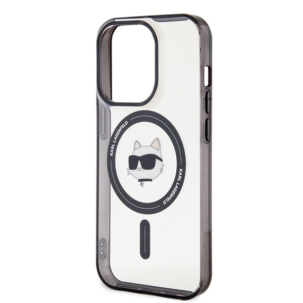 iTok webáruház - Karl Lagerfeld Karl Lagerfeld IML Choupette's Head MagSafe tok iPhone 15 Pro készülékhez (átlátszó) 6 Karl Lagerfeld IML Choupette's Head MagSafe case for iPhone 15 Pro (átlátszó)