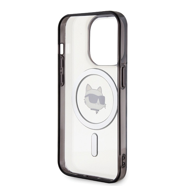 iTok webáruház - Karl Lagerfeld Karl Lagerfeld IML Choupette's Head MagSafe tok iPhone 15 Pro készülékhez (átlátszó) 7 Karl Lagerfeld IML Choupette's Head MagSafe case for iPhone 15 Pro (átlátszó)