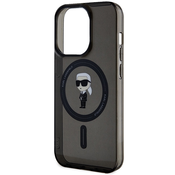iTok webáruház - Karl Lagerfeld Karl Lagerfeld IML Ikonik MagSafe tok iPhone 15 Pro készülékhez (fekete) 6 Karl Lagerfeld IML Ikonik MagSafe case for iPhone 15 Pro (fekete)