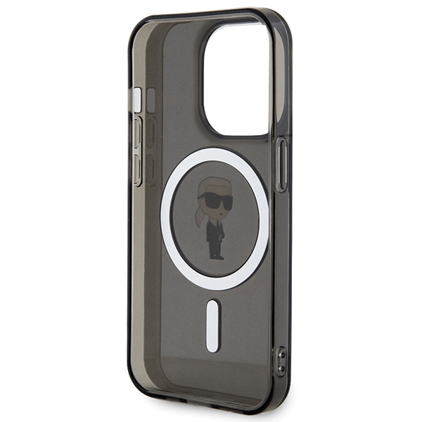 iTok webáruház - Karl Lagerfeld Karl Lagerfeld IML Ikonik MagSafe tok iPhone 15 Pro készülékhez (fekete) 7 Karl Lagerfeld IML Ikonik MagSafe case for iPhone 15 Pro (fekete)