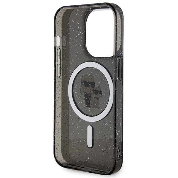 iTok webáruház - Karl Lagerfeld Karl Lagerfeld Karl&Choupette Glitter MagSafe tok iPhone 15 Pro készülékhez (fekete) 7 Karl Lagerfeld Karl&Choupette Glitter MagSafe case for iPhone 15 Pro (fekete)