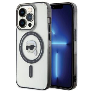 Karl Lagerfeld KLHMP15LHKHNOTK tok iPhone 15 Pro-hoz (átlátszó)