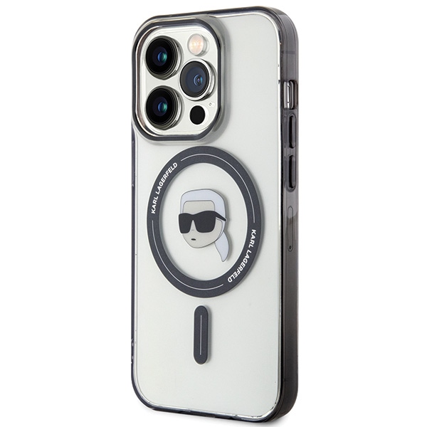 iTok webáruház - Karl Lagerfeld Karl Lagerfeld KLHMP15LHKHNOTK tok iPhone 15 Pro-hoz (átlátszó) 2 Karl Lagerfeld KLHMP15LHKHNOTK case for iPhone 15 Pro (átlátszó)