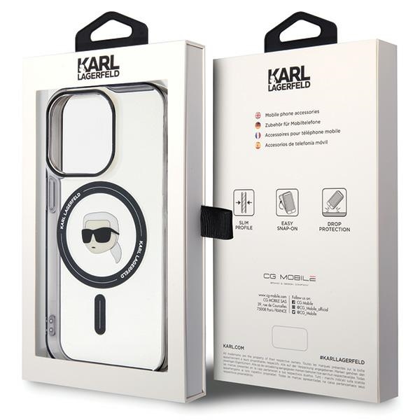 iTok webáruház - Karl Lagerfeld Karl Lagerfeld KLHMP15LHKHNOTK tok iPhone 15 Pro-hoz (átlátszó) 8 Karl Lagerfeld KLHMP15LHKHNOTK case for iPhone 15 Pro (átlátszó)