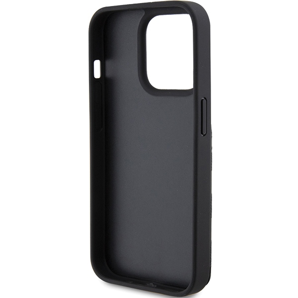 iTok webáruház - Karl Lagerfeld Karl Lagerfeld Saffiano Cardslots and Stand Monogram Choupette tok iPhone 15 Pro készülékhez (fekete) 7 Karl Lagerfeld Saffiano Cardslots and Stand Monogram Choupette Case for iPhone 15 Pro (fekete)