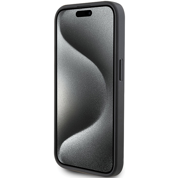 iTok webáruház - Karl Lagerfeld Karl Lagerfeld Saffiano Cardslot Karl&Choupette Metal Pin tok iPhone 15 Pro (fekete) 5 Karl Lagerfeld Saffiano Cardslot Karl&Choupette Metal Pin case for iPhone 15 Pro (fekete)