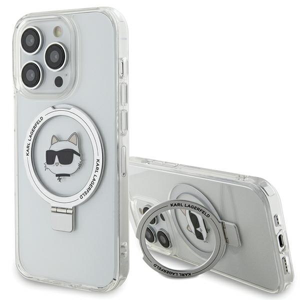 iTok webáruház - Karl Lagerfeld Karl Lagerfeld KLHMP15LHMRSCHH iPhone 15 Pro 6,1" fehér kemény tok Ring Stand Choupette Head MagSafe 1 Karl Lagerfeld KLHMP15LHMRSCHH iPhone 15 Pro 6.1" white/white hardcase Ring Stand Choupette Head MagSafe