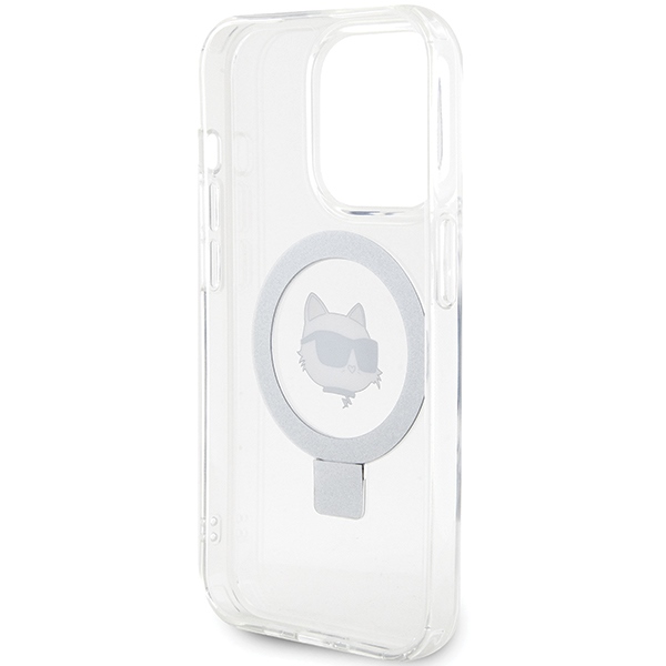 iTok webáruház - Karl Lagerfeld Karl Lagerfeld KLHMP15LHMRSCHH iPhone 15 Pro 6,1" fehér kemény tok Ring Stand Choupette Head MagSafe 7 Karl Lagerfeld KLHMP15LHMRSCHH iPhone 15 Pro 6.1" white/white hardcase Ring Stand Choupette Head MagSafe