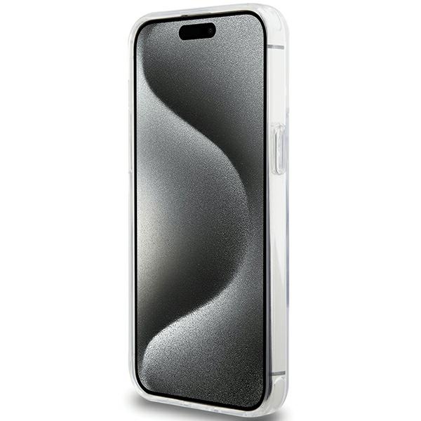 iTok webáruház - Karl Lagerfeld Karl Lagerfeld KLHMP15LHMRSKHH iPhone 15 Pro 6,1 hüvelykes fehér tok Ring Stand Karl Head MagSafe 5 Karl Lagerfeld KLHMP15LHMRSKHH iPhone 15 Pro 6.1" white/white hardcase Ring Stand Karl Head MagSafe