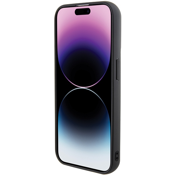 iTok webáruház - Karl Lagerfeld Karl Lagerfeld Gripstand Saffiano Karl&Choupette Pins case for iPhone 15 Pro (fekete) 6 Karl Lagerfeld Gripstand Saffiano Karl&Choupette Pins case for iPhone 15 Pro (fekete)
