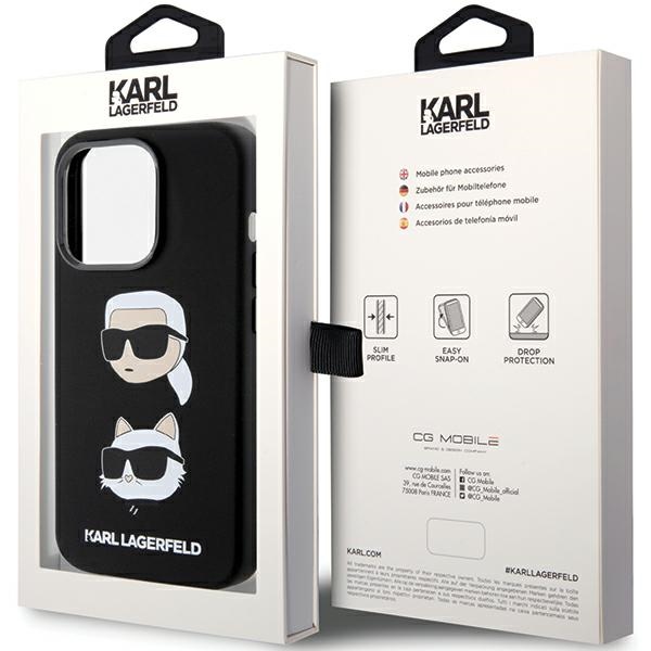 iTok webáruház - Karl Lagerfeld Karl Lagerfeld Silicone Karl&Choupette Head szilikon tok iPhone 15 Pro készülékhez (fekete) 8 Karl Lagerfeld Silicone Karl&Choupette Head case for iPhone 15 Pro (fekete)