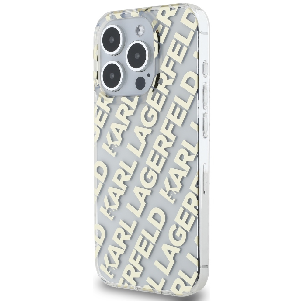 iTok webáruház - Karl Lagerfeld Karl Lagerfeld IML Fullover Logo tok iPhone 15 Pro készülékhez (arany) 2 Karl Lagerfeld IML Fullover Logo case for iPhone 15 Pro (arany)