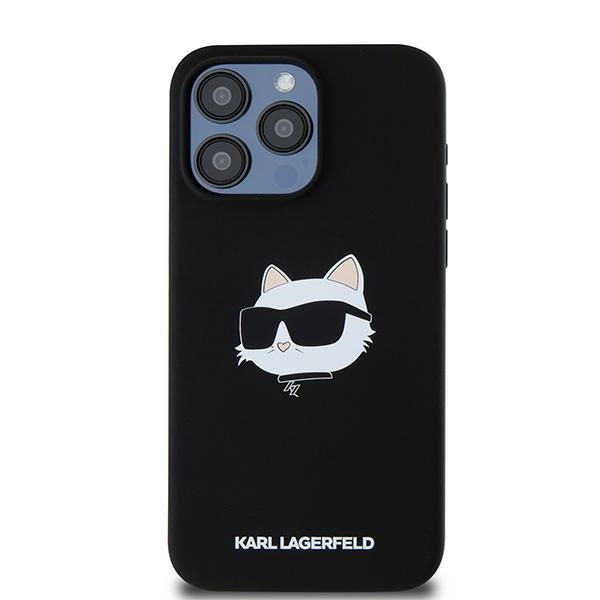 iTok webáruház - Karl Lagerfeld Karl Lagerfeld Silicone Choupette Head MagSafe szilikon tok iPhone 15 Pro készülékhez (fekete) 3 Karl Lagerfeld Silicone Choupette Head MagSafe case for iPhone 15 Pro (fekete)