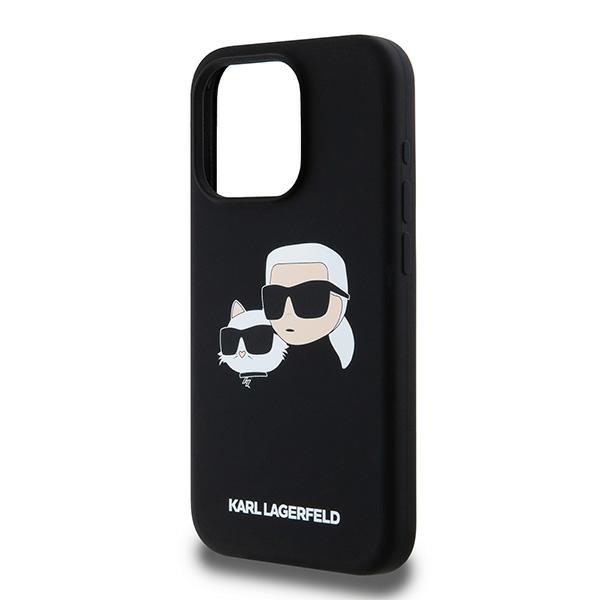 iTok webáruház - Karl Lagerfeld Karl Lagerfeld Silicone Karl&Choupette MagSafe tok iPhone 15 Pro készülékhez (fekete) 6 Karl Lagerfeld Silicone Karl&Choupette MagSafe case for iPhone 15 Pro (fekete)