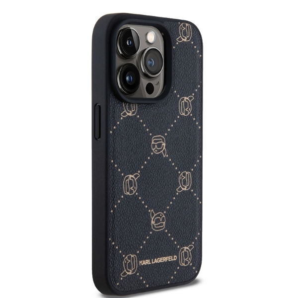 iTok webáruház - Karl Lagerfeld Karl Lagerfeld Magsafe Karl Head iPhone 15 Pro tok (fekete) 4 Karl Lagerfeld Magsafe Karl Head iPhone 15 Pro Case (fekete)