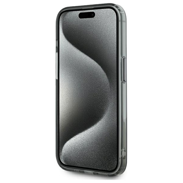 iTok webáruház - Karl Lagerfeld Karl Lagerfeld KLHMP15LHLSKIK tok iPhone 15 Pro 6,1 hüvelykes készülékhez – fekete, IML Metal Karl Head MagSafe 2 Karl Lagerfeld KLHMP15LHLSKIK iPhone 15 Pro 6.1" black/black hardcase IML Metal Karl Head MagSafe