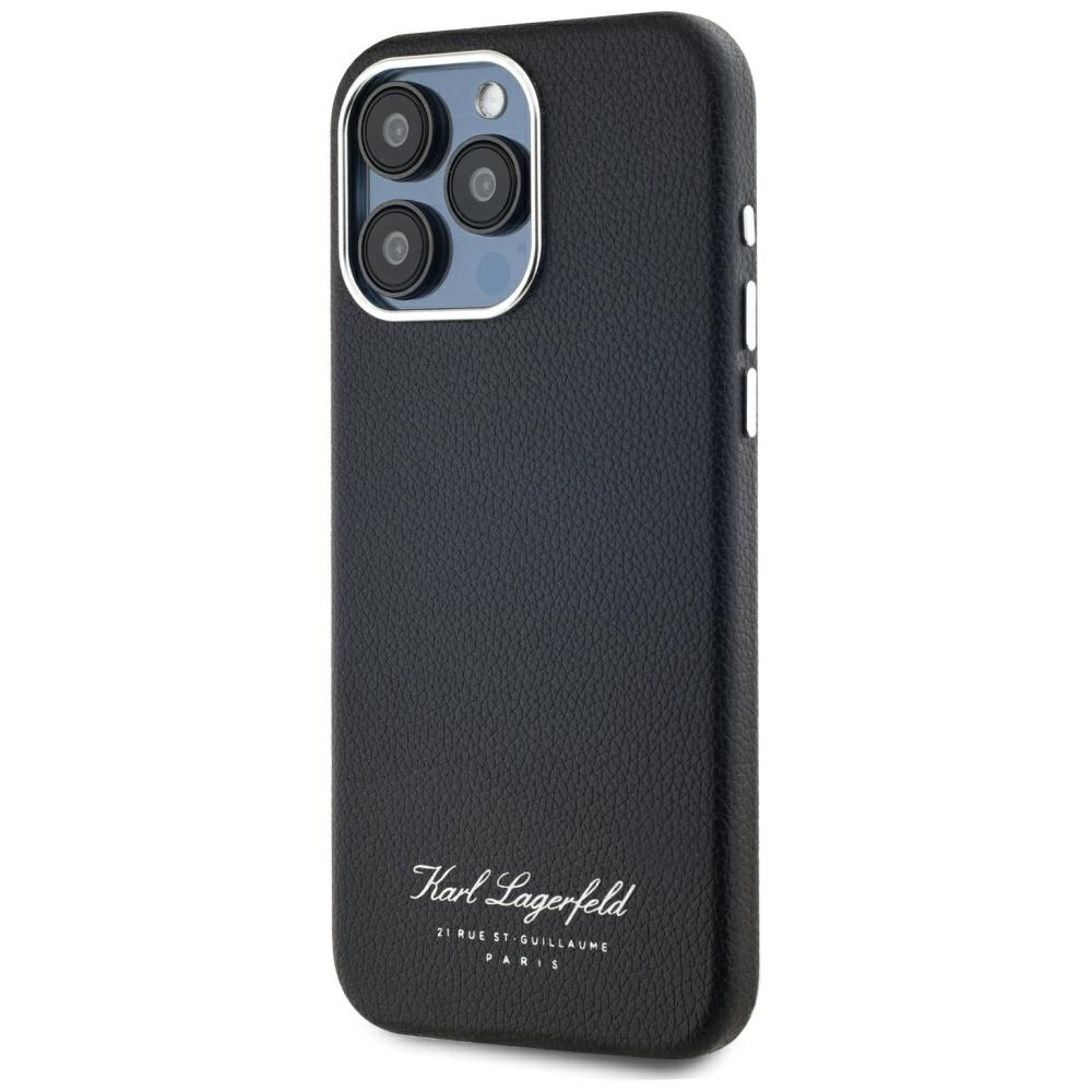 iTok webáruház - Karl Lagerfeld Karl Lagerfeld Hotel RSG tok iPhone 15 Pro készülékhez (fekete) 2 Karl Lagerfeld hotel RSG iPhone 15 Pro case (fekete)